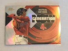 2022 Topps Chrome Update Baseball Rafael Devers Generation Now GNC-17 Red Sox