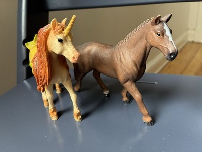 Schleich Pferd Einhorn Konvolut Set 2 Schöne Tiere Camargue Bayala Spielzeug