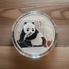 2015 China 10Yuan Panda 1oz .999 Silver  Uncirculated Coin