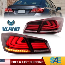 Vland Led Tail Lights For Honda Accord Sedan 2013-2015 Wsequential Rear Lamps Vland Led Tail Lights For Honda Accord Sedan 2013-2015 Wsequential Rear Lamps