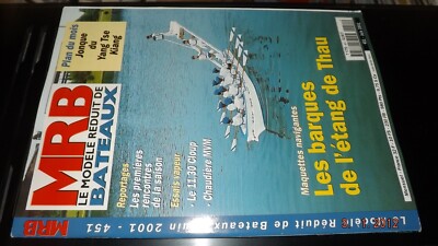 Revue MRB N°372 - Thème Modélisme Naval & Vapeur - Occasion - BEG