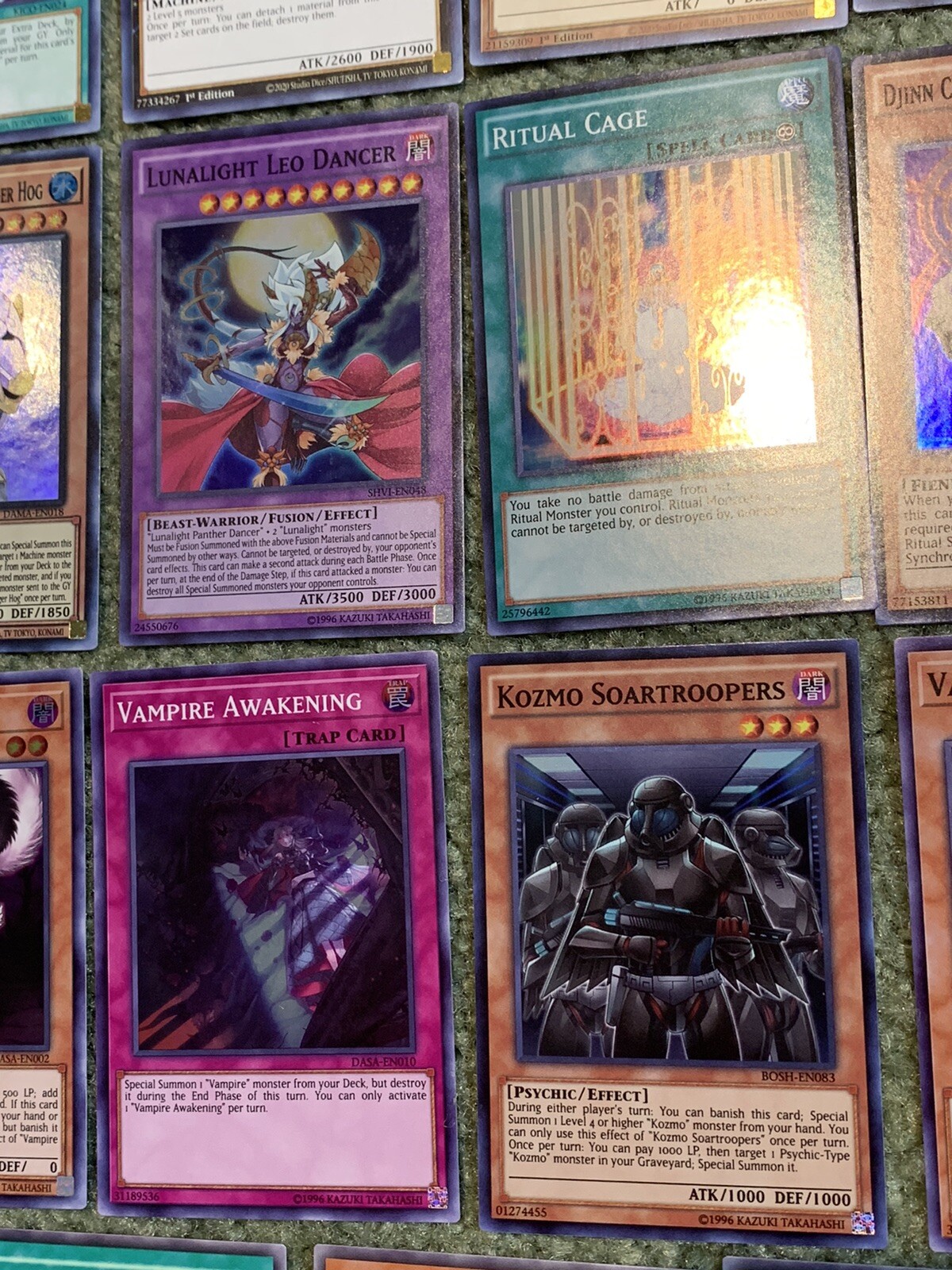45 Yugioh Card Lot 23 Rares & 22 Foil Holographic Cards Some 1st Edition! All NM Tania wyprzedaż