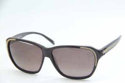 CHLOE CL 2209 C04 AUBERGINE GOLD GRADIENT AUTHENTIC FRAMES SUNGLASSES 60-14