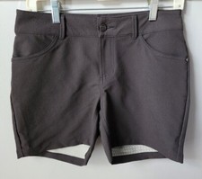 New Pearl iZUMi Women's Vista Phantom Activewear Shorts Size: 6 Dark Grey 88