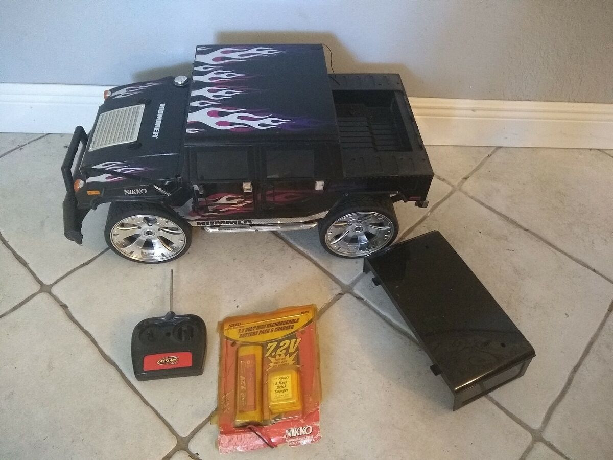 Very RARE Fast Lane Nikko HUGE 1/6 Hummer H1 RC Radio Very RARE Fast Lane Nikko HUGE 1/6 Hummer H1 RC Radio