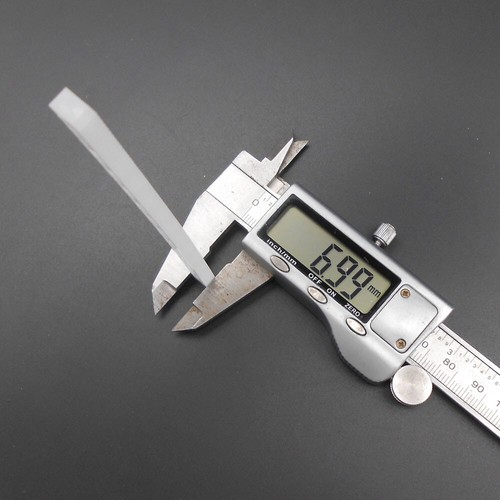 100pz 7*4*125MM Plastica Ingranaggi Rack Trasmissione Pignone Dentellato Track Bar 125MM - Foto 14 di 14