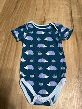 Kickee Pants Bamboo Blue Hedgehog Print Body Suit One Piece Size 18-24 Months