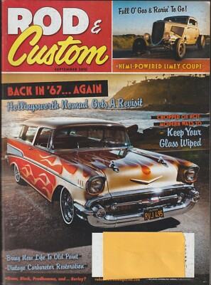 ROD & CUSTOM Magazine Back in 67' Again September 2010