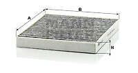 Mann-Filter CUK 2227 Filter, Innenraumluft FÜR Chrysler Dodge Fiat Jeep Lancia-image
