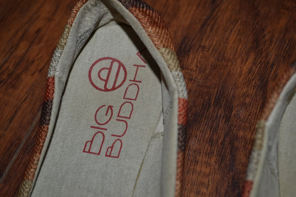 G14- Big Buddha zapatos planos sin cordones talla 6M Foto 4 de 4