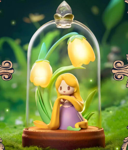 52TOYS x DISNEY FLOWER AND SHADOW ラプンツェル 💡52toys x Disney Princess Flowers & Shadows One Blind Box w/ One