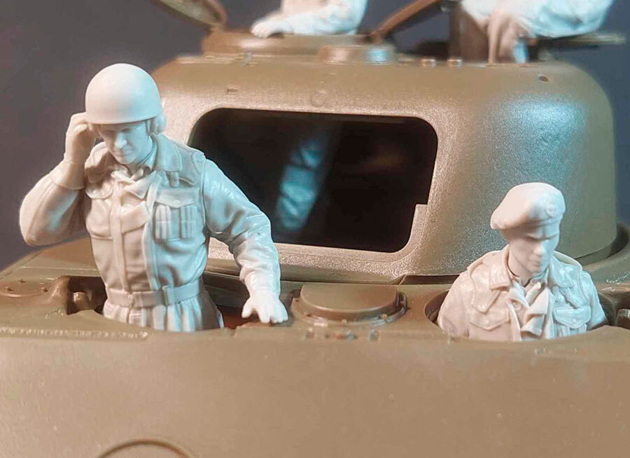 Panzer Art 1/35 British Tanks 'Pixie' Suit Set