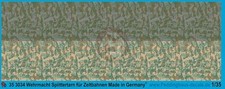Peddinghaus 1/35 Wehrmacht Splinter Camouflage Tent / Poncho Zeltbahn WWII 3034