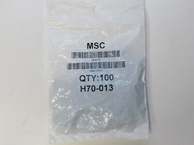(NEW - Pack of 100) MSC H70-013 H70013 O-Ring