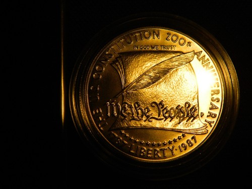 1987-P Silver Dollar U.S. Constitution Commemorative Coin - Picture 5 of 10