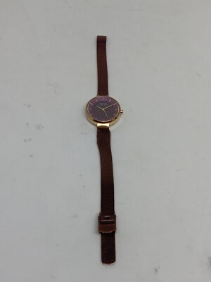 Bering Cassa Solare In Oro Rosa Da Donna, Cinturino In Maglia Di Acciaio 14631-369 - First Class Watches™ A - Foto 6