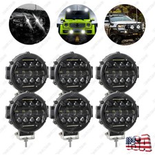 7inch Led Work Light Bar Drl 600w Round Combo For Driving Offroad Truck 4wd 6x 7inch Led Work Light Bar Drl 600w Round Combo For Driving Offroad Truck 4wd 6x