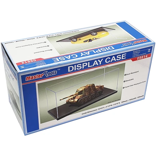 Витрина для моделей Master Tools, прозрачная, 325 x 165 x 125 мм 09814 Кубовидный трубач - Изображение 3 из 5