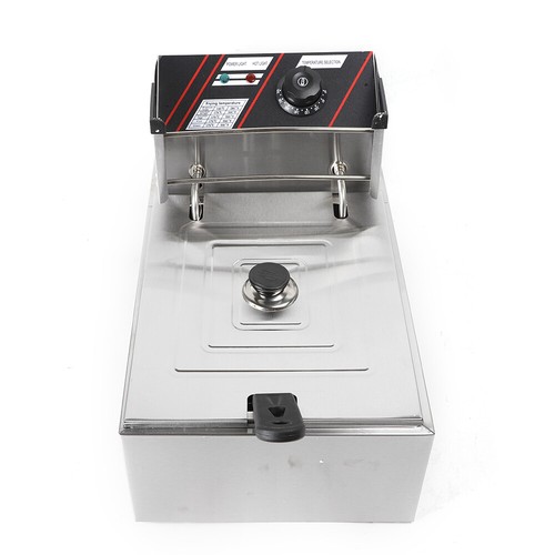 2500W Profi Friteuse Edelstahl Fritöse Topf Elektrische 5.5 L Liter Gastro 220V - Bild 7 von 11