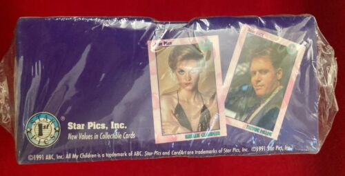 1991 The Soaps of ABC All My Children Factory Sealed Box Trading Cards STAR PICS - Bild 4 von 9