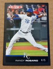 2019 Topps Total #812B Randy Rosario Black Parallel 4/5 Made - Royals
