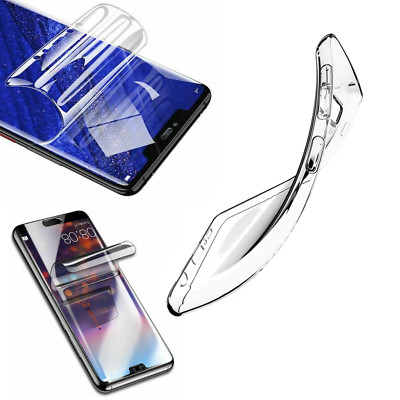 FÜR MOTOROLA MOTO E6 Plus  - Etui Hülle Case Tasche Cover + Hydrogel Schutzfolie
