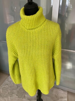 Tom Tailor  Mine to five Damen Rollkragenpullover Größe M,gestrickt,Farbe:Leucht