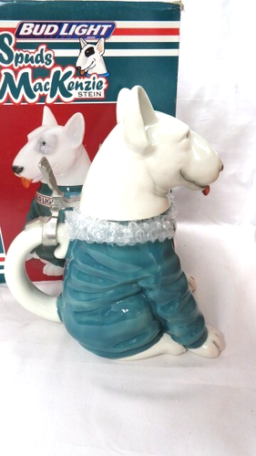Spuds MacKenzie 2000 Bud Light Birra Stein CS445 Edizione Limitata 1339/10000 - Foto 5 di 11