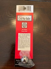 Civil War Bullet Replicas - Individually wrapped and carded