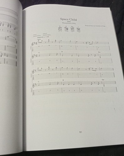 UFO - PHENOMENON - GUITAR TAB BOOK - MICHAEL SCHENKER - Picture 3 of 4
