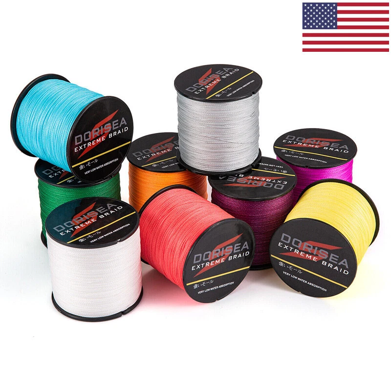 Dorisea 100M-2000M EXTREME PE Dyneema Braided Fishing Line 10LB-100LB USA - Image 2 of 4