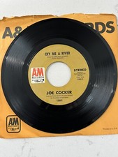 Joe Cocker  Cry Me A River  Vinyl 45 A M Records Exc Condition 1970