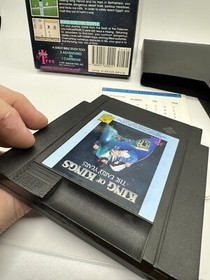 King of Kings: The Early Years - Nintendo NES - COMPLETE Black Box Variant Nice!