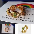 Kurt Geiger Evil Eye Ring Gr. P US 8 NEU
