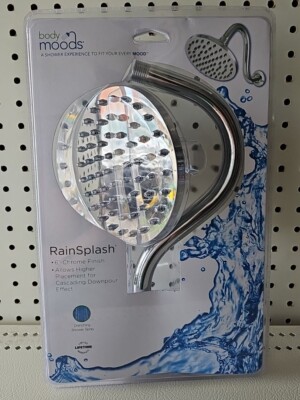Body Moods 3 Setting Combo Showerhead Chrome Handheld Fixed