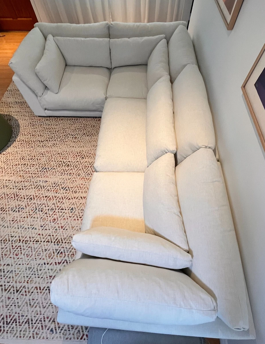 Crate and barrel modular sectional deals