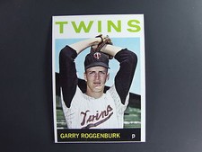 Garry Roggenburk Mel Nelson Al Lopez 1964 Topps Wrong Back Error