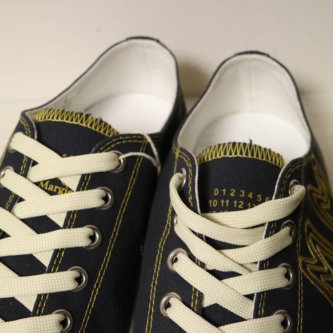 【関税＆送料込み】Maison Margiela Tabi Canvas Sneakers Maison Margiela Canvas Tabi Low Top Sneakers Shoes Men Size