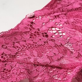 Victoria's Secret Dream Angels Lace Thong Panty Luscious Rose Size S/M/L