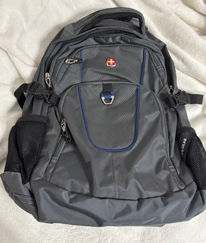 Swiss Gear, Gray Backpack with Air Flow Comfort, Adjustable Straps