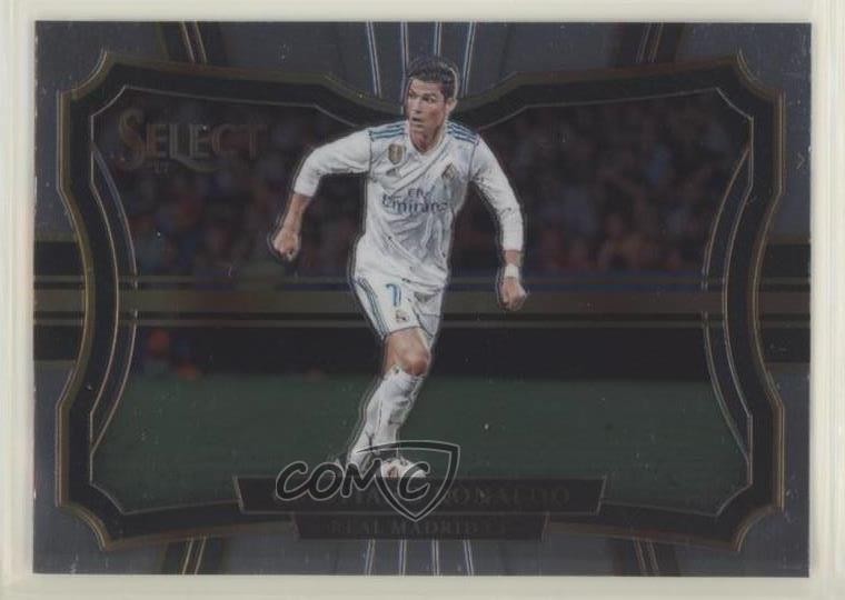 2017-18 Panini Select Field Level Cristiano Ronaldo #286 9w4