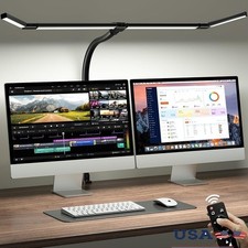 42in LED Desk Lamp Ultra Wide Brightness Adjustable Color Remote Control New