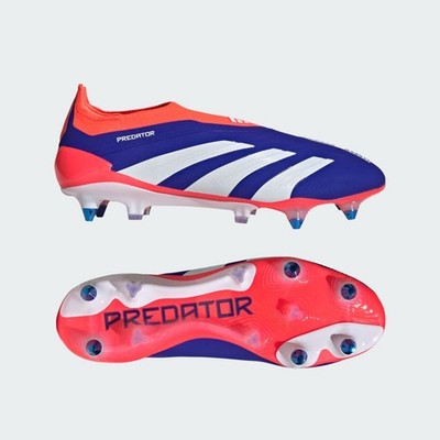 Adidas Predator Elite LL SG Lucid Blue/ Cloud White / Solar Red (IF6318) Fußball