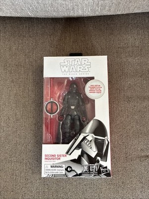 Star Wars Black Series Second Sister Inquisitor 6'' FIRST EDITION/WHITE BOX