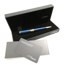 S.T. Dupont  Liberte Pearly Blue Lacquer Ballpoint Pen Total Length 14 Hy1677 W3