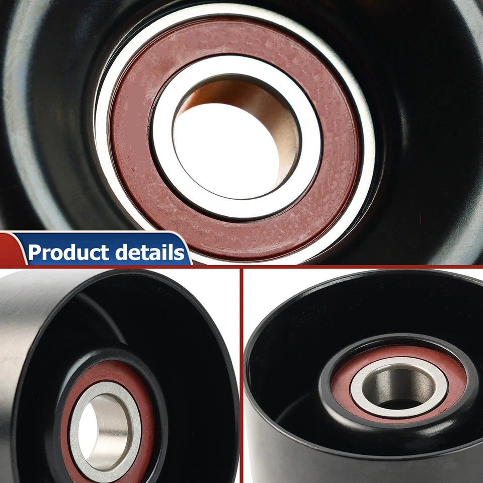 Idler Pulley Tensioner For Ford Transit MK6 2000-2006 LDV Convoy 2002-06 Rubber. - Image 4 of 4