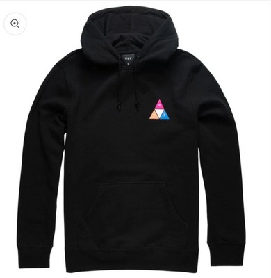 Huf Prism Pull Over Hoodie Black XL