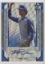 2021 Leaf Metal Draft Blue Wave 19/20 Tommy Mace #BA-TM2 Auto 0c3e