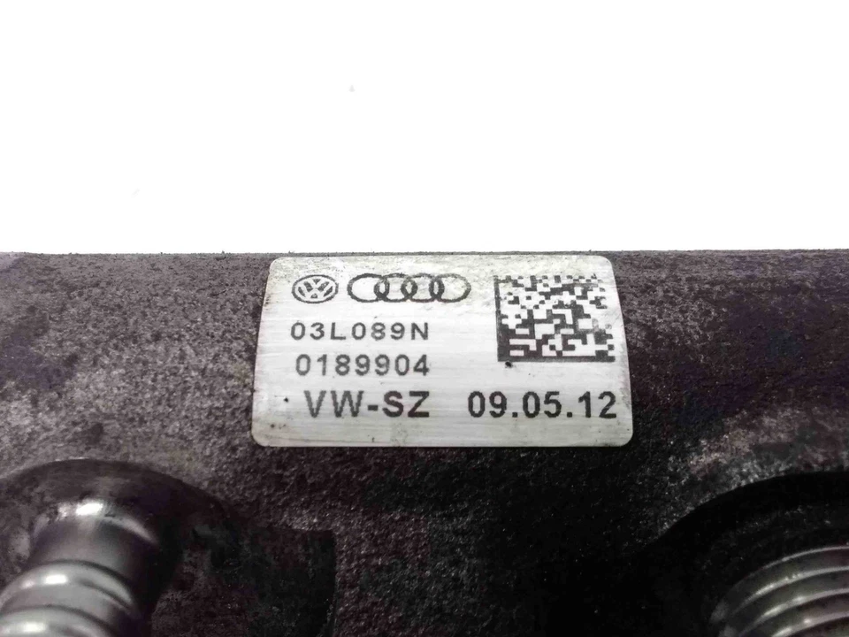 VW SHARAN 7N1, 7N2 Fuel Rail 03L089N 1.97 Diesel 103kw 2012 28668497 - Imagen 2 de 4