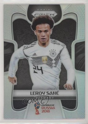 2018 Panini Prizm World Cup Silver Prizm Leroy Sane #93 c4m
